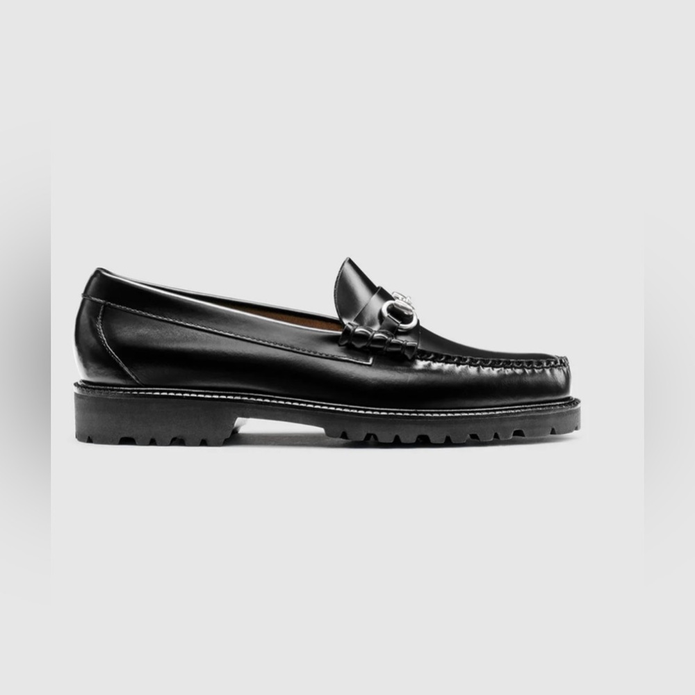 G.H.Bass Women’s Lianna Bit Lug Weejuns Loafers – Black, Size 9 & 8 New in Box - Picture 5 of 15